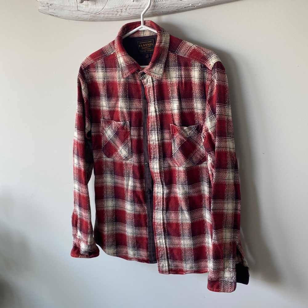Uni qlo flannel type shirt.